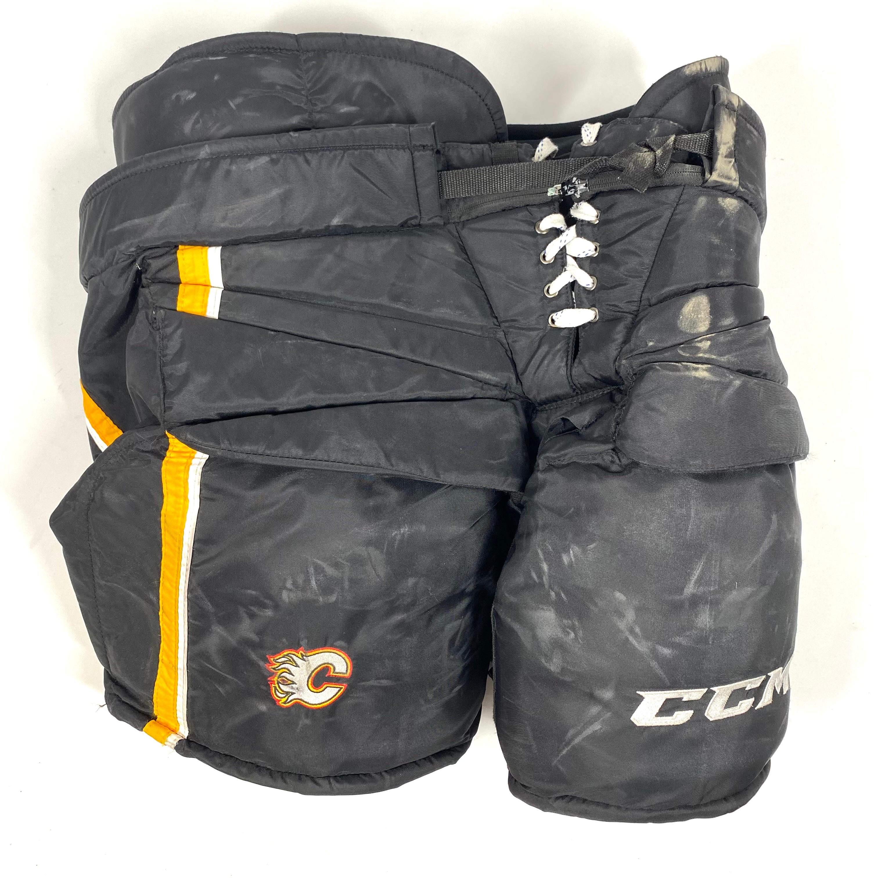 CCM HPG14A - Pantalon de gardien d'occasion (noir/jaune)